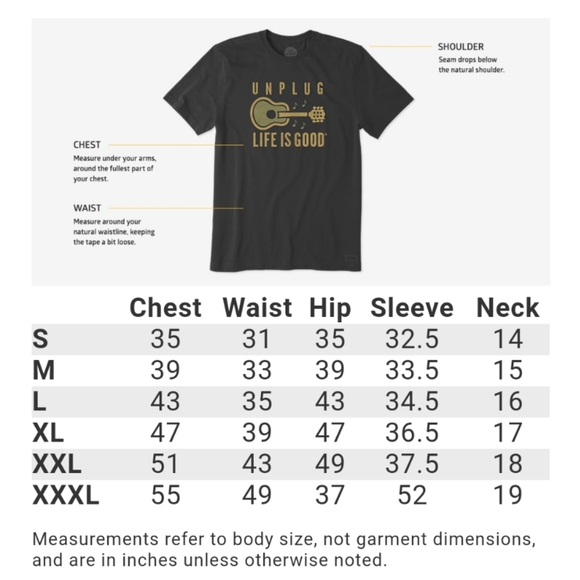 New! Life Is Good "Grateful Dad" Father's Day Blue Tshirt Men's Small - Picture 8 of 8